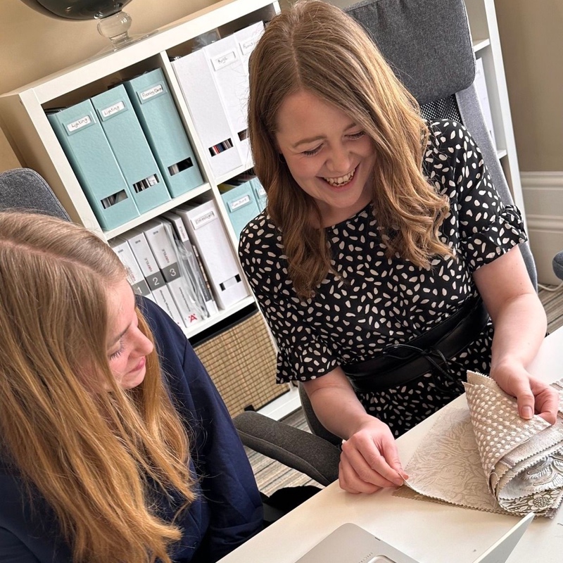 Renaissance Interiors, Hartley Wintney, team working in their studio office